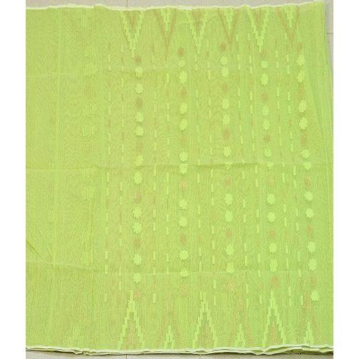 Light Green Handlooms Jamdhani Sharee - Image 2