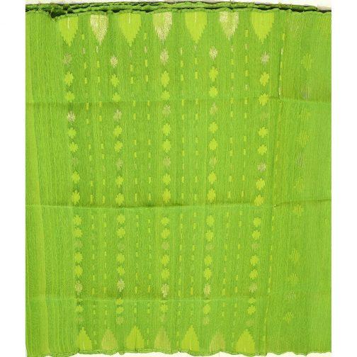 Green Handlooms Jamdhani Sharee - Image 2